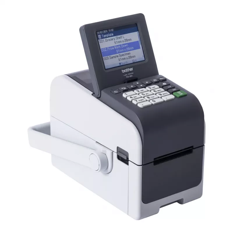 Brother TD-2350DSAH300 etikečių spausdintuvas Tiesioginis terminis 300 x 300 DPI 152 mm/s Laidinis ir belaidis Ethernet LAN Wi-Fi Bluetooth