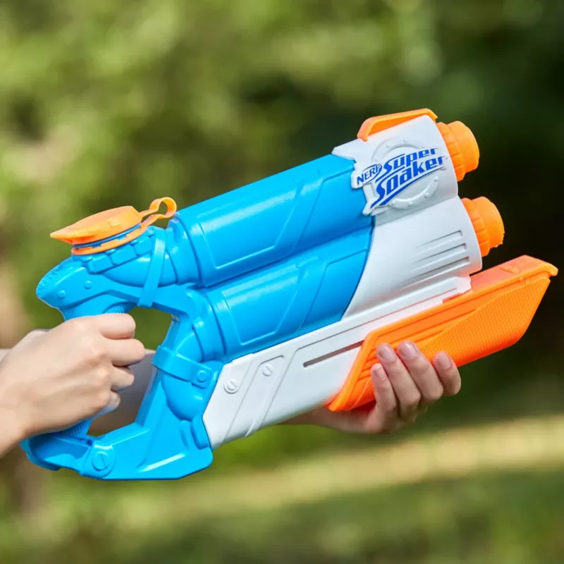 Žaislinis vandens pistoletas Nerf Super Soaker Twin Tide, įvairiaspalvis