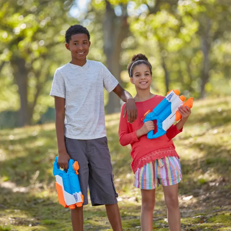 Žaislinis vandens pistoletas Nerf Super Soaker Twin Tide, įvairiaspalvis