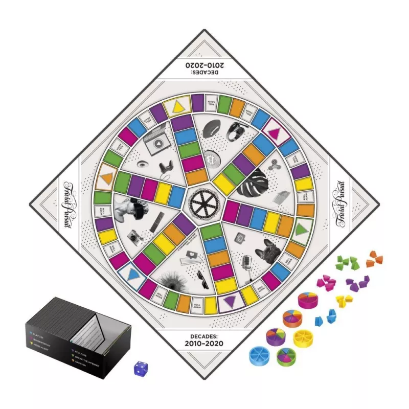 Stalo žaidimas Hasbro Gaming Trivial Pursuit Dešimtmetis 2010–2020