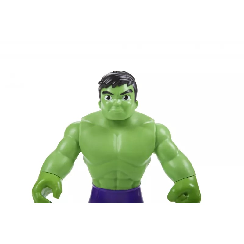 Marvel Spidey and His Amazing Friends Supersized Hulk figūrėlė, 3 m., įvairiaspalvė, plastikas