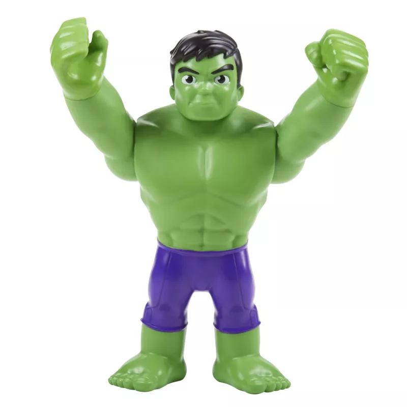 Marvel Spidey and His Amazing Friends Supersized Hulk figūrėlė, 3 m., įvairiaspalvė, plastikas