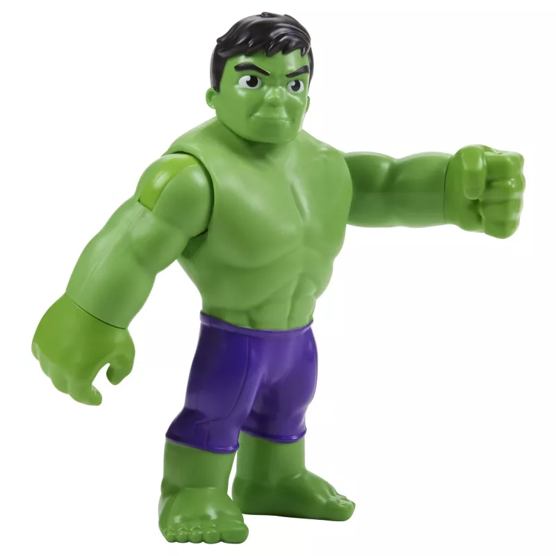 Marvel Spidey and His Amazing Friends Supersized Hulk figūrėlė, 3 m., įvairiaspalvė, plastikas