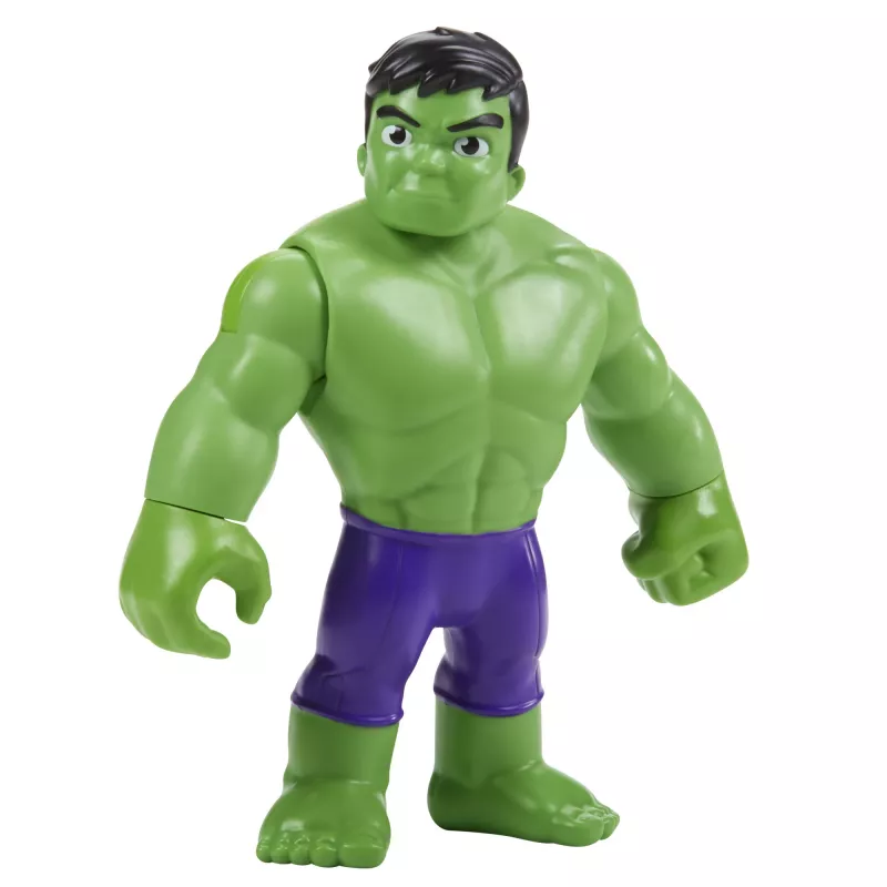 Marvel Spidey and His Amazing Friends Supersized Hulk figūrėlė, 3 m., įvairiaspalvė, plastikas