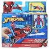 Marvel Spider-Man Web Blast Cycle vaikiškas motociklo žaidimų rinkinys su judinama Spider-Man figūrėle