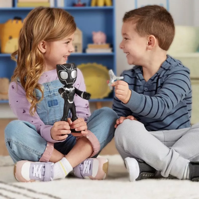 Marvel Spidey ir jo nuostabūs draugai didelė Juodoji pantera veiksmo figūrėlė, ikimokykliniai superherojų žaislai