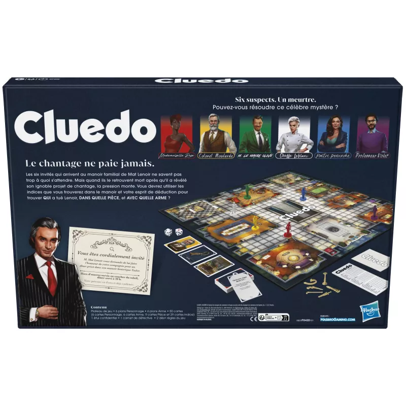 Hasbro Gaming Cluedo 45 min Stalo žaidimas Detektyvas