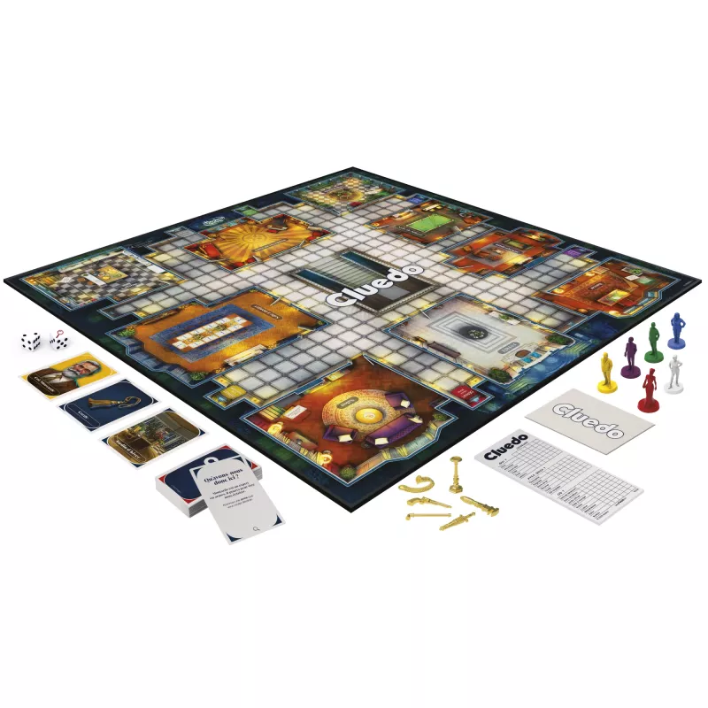 Hasbro Gaming Cluedo 45 min Stalo žaidimas Detektyvas