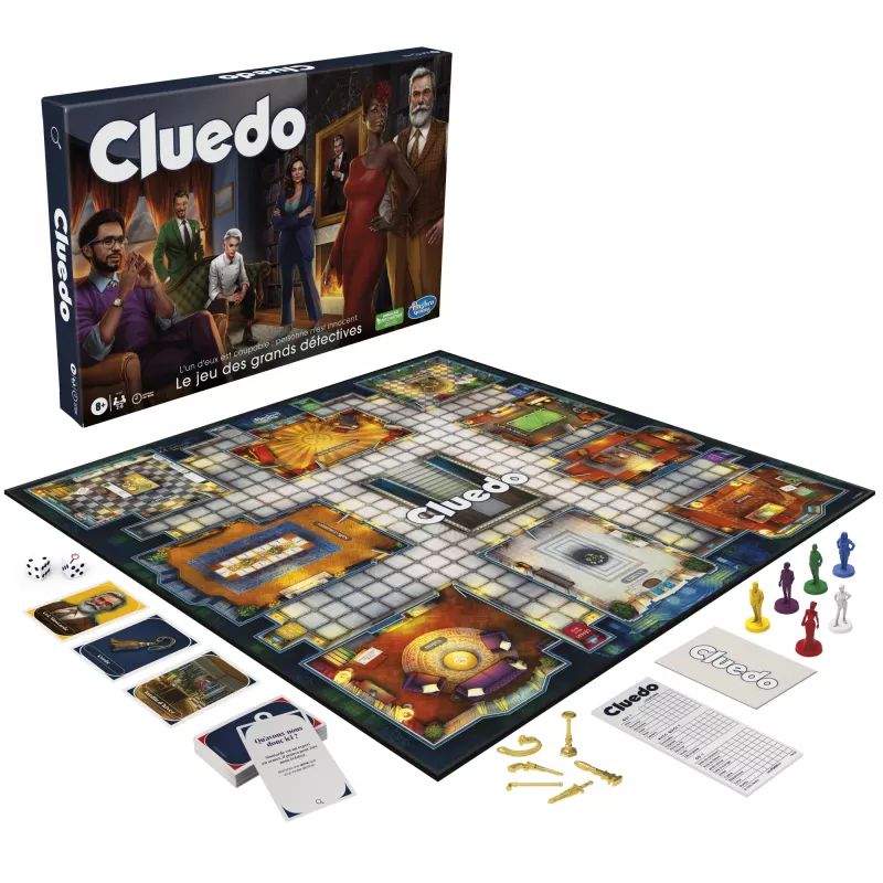 Stalo žaidimas Hasbro Gaming Cluedo Detective 8+ 45 min