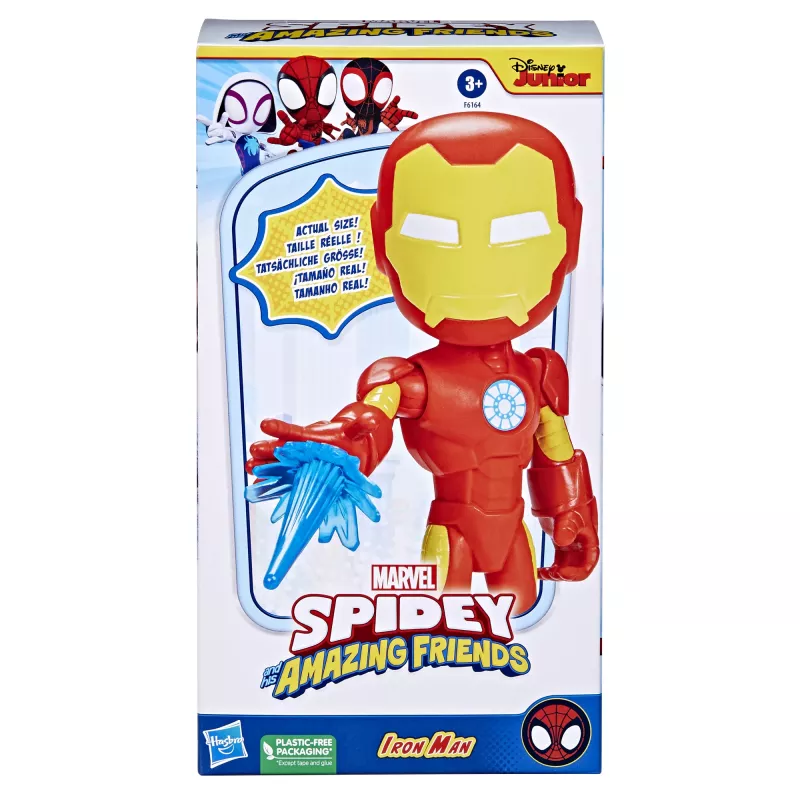 Marvel Spidey ir Jo Nuostabūs Draugai Didysis Geležinis Žmogus, 3 m., Marvel, Raudona, Geltona
