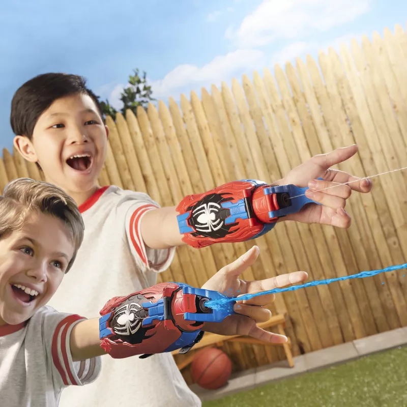 Žaislinis riešinis blasteris Marvel Spider-Man Real Webs Ultimate Web Blaster