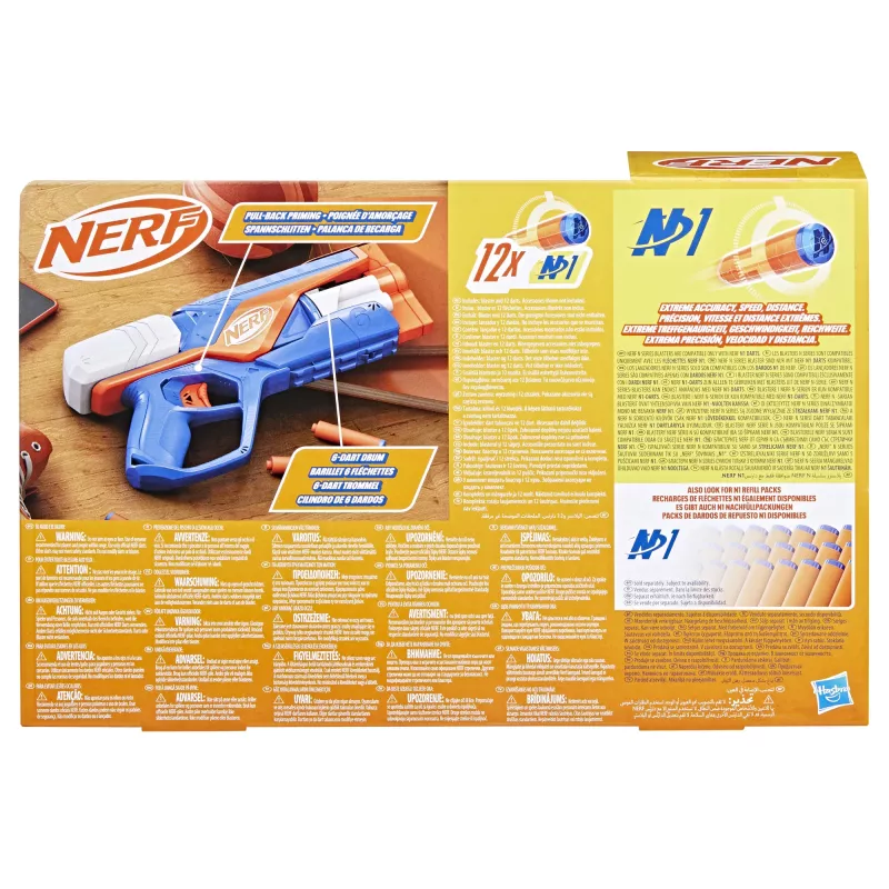 Šaudyklė NERF N Series Agility mėlyna oranžinė balta 8+ metų