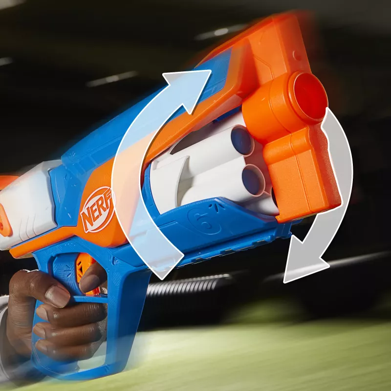 Šaudyklė NERF N Series Agility mėlyna oranžinė balta 8+ metų