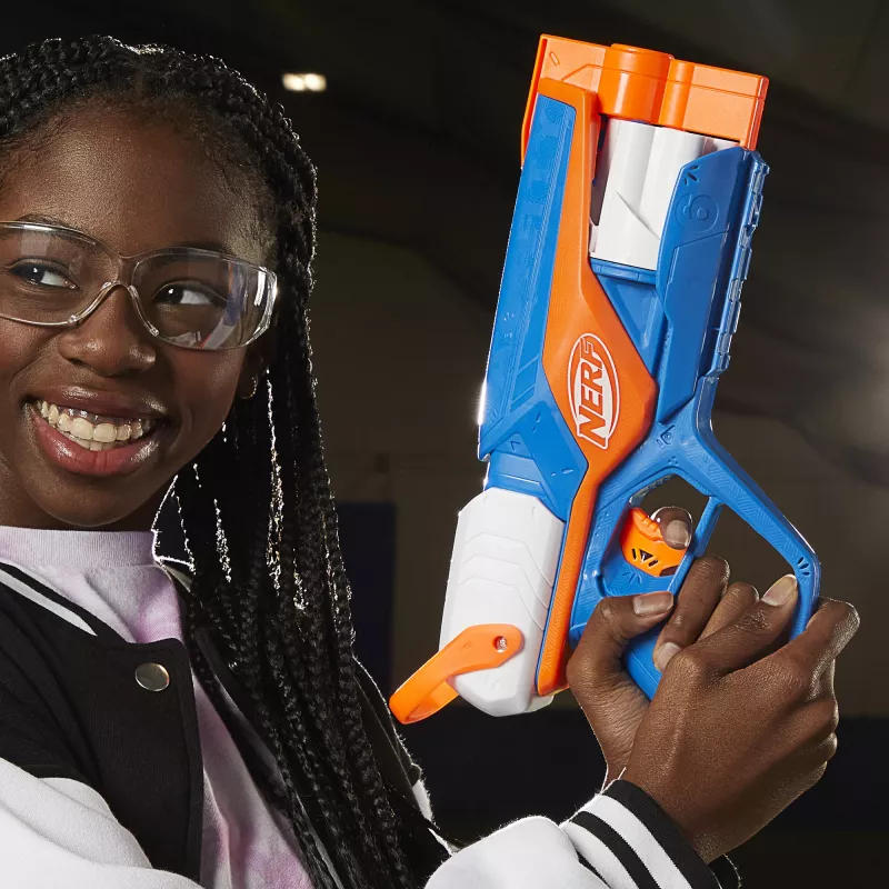 Šaudyklė NERF N Series Agility mėlyna oranžinė balta 8+ metų