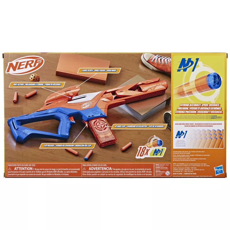 Vaidybinis šautuvas NERF Nerf N Series Pinpoint Blue Orange 8+