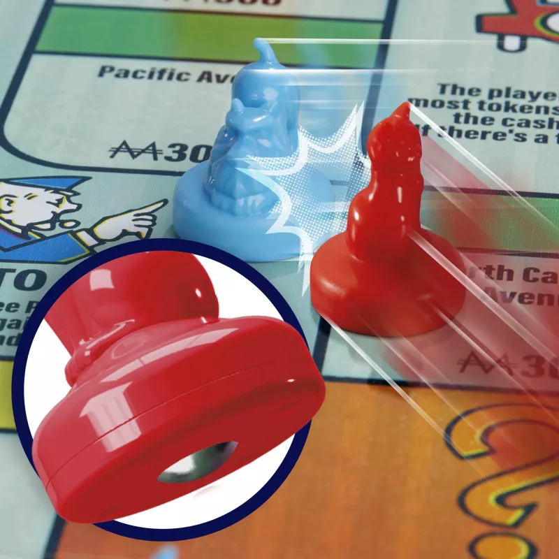 Monopoly Knockout – Šeimyninis vakarėlių žaidimas, greitas stalo žaidimas nuo 8 metų, 2-8 žaidėjai, 20 min.