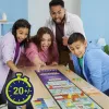 Monopoly Knockout – Šeimyninis vakarėlių žaidimas, greitas stalo žaidimas nuo 8 metų, 2-8 žaidėjai, 20 min.