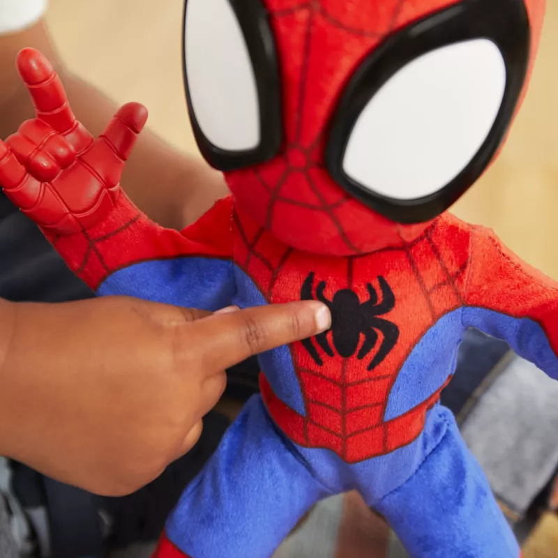Marvel Spidey ir Jo Nuostabūs Draugai Šokantis ir Ropojantis Spidey, Interaktyvus Minkštas Žaislas su Muzika ir Garsais