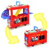 Peppa Pig 2-in-1 vakarėlių autobusas, veiksmo/nuotykių, 3 m., įvairiaspalvis, plastikinis