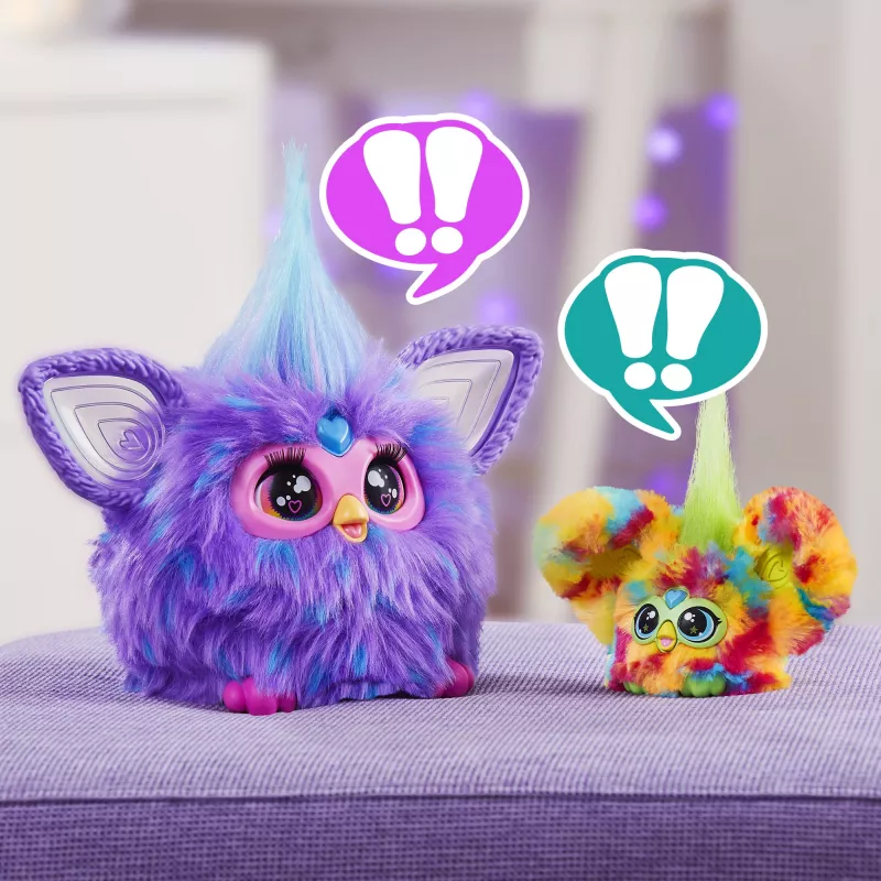 Furby Furblet Pix-Elle – interaktyvus žaislinis personažas su garsu