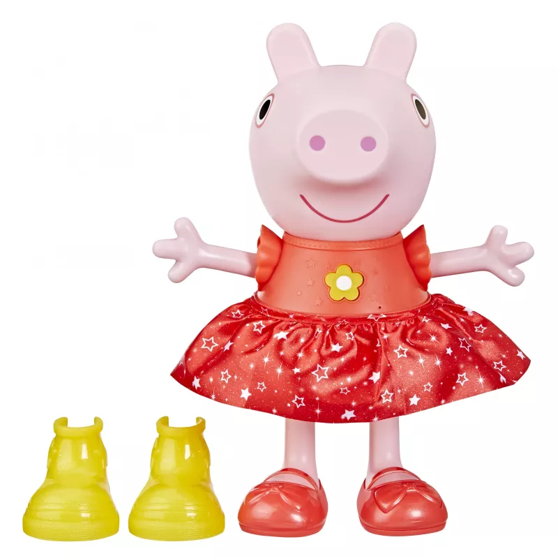 Peppa Pig Peppa’s Muddy Puddles Party muzikinė šokanti lėlė