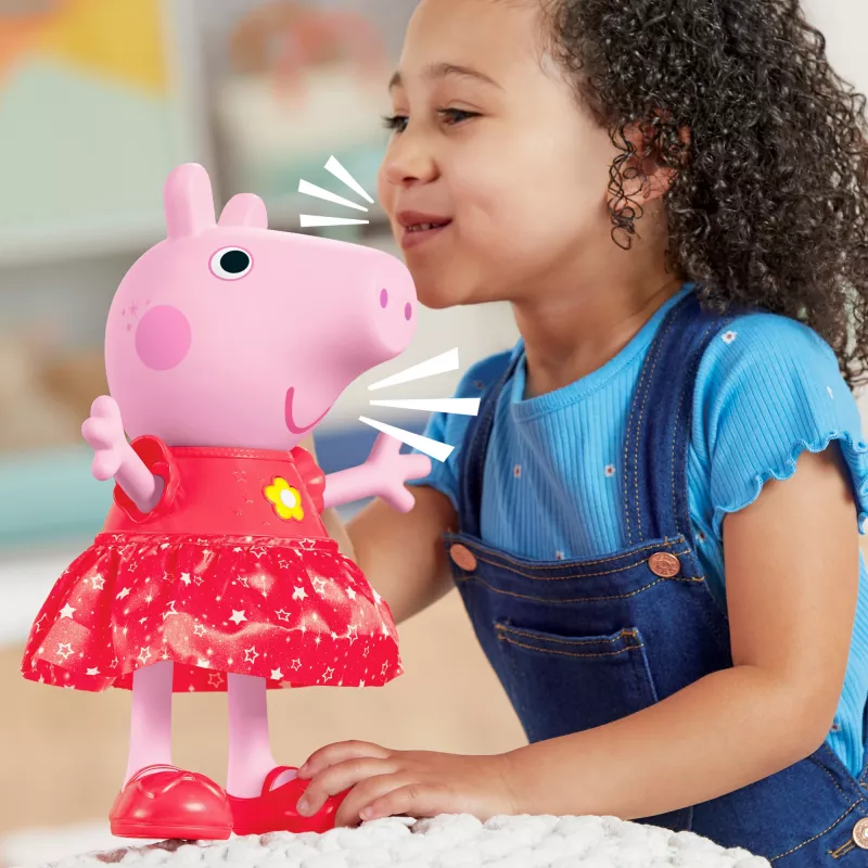 Peppa Pig Peppa’s Muddy Puddles Party muzikinė šokanti lėlė