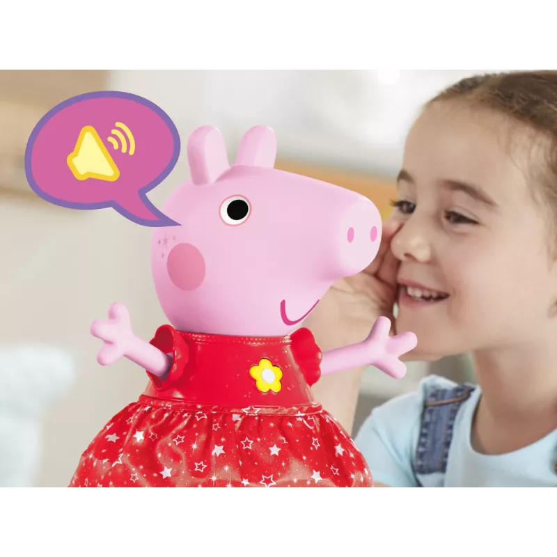 Peppa Pig Peppa’s Muddy Puddles Party muzikinė šokanti lėlė