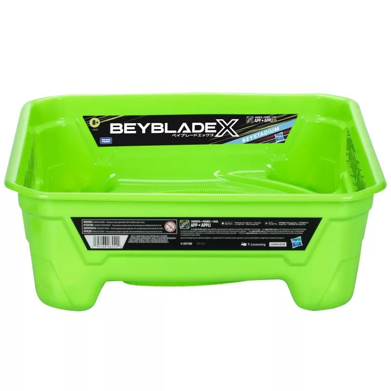 Beyblade X Beystadium Battle Arena stadionas, 8 m., Žalias, Plastikas, 234 g