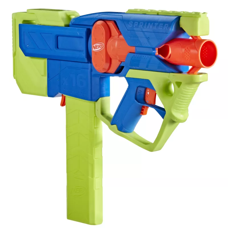 Žaislinis blasteris Nerf N Series Sprinter F8625 Mėlyna Žalia Oranžinė