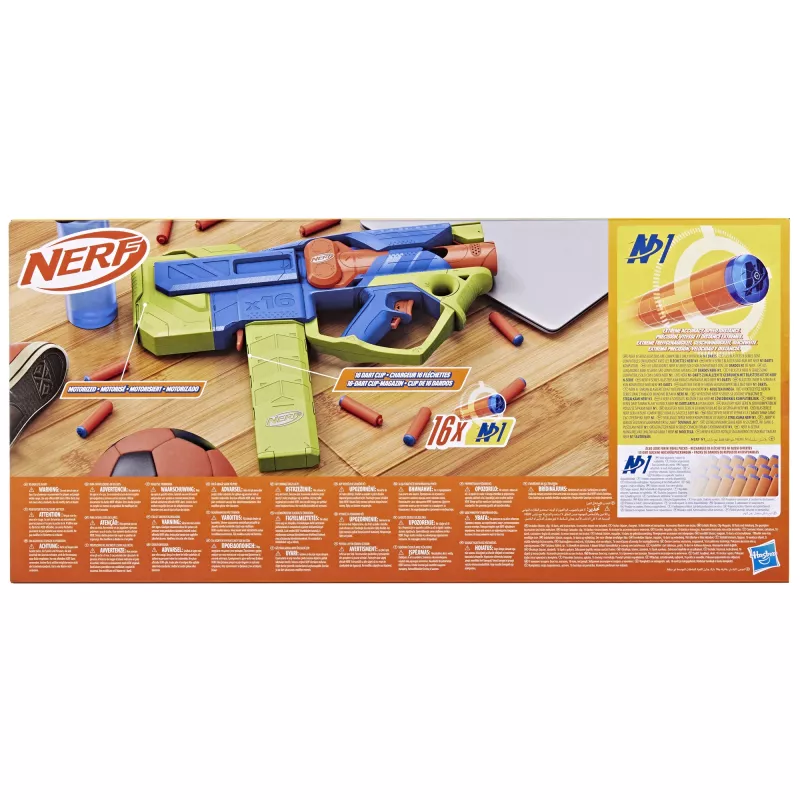 Žaislinis blasteris Nerf N Series Sprinter F8625 Mėlyna Žalia Oranžinė
