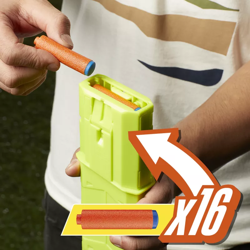 Žaislinis blasteris Nerf N Series Sprinter F8625 Mėlyna Žalia Oranžinė