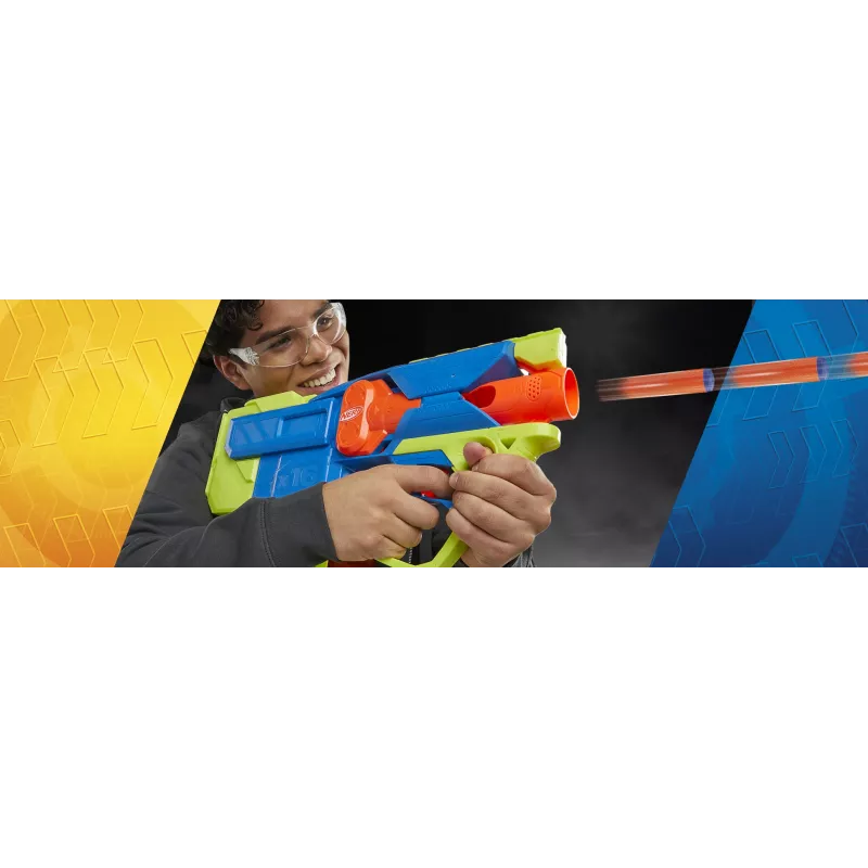 Žaislinis blasteris Nerf N Series Sprinter F8625 Mėlyna Žalia Oranžinė
