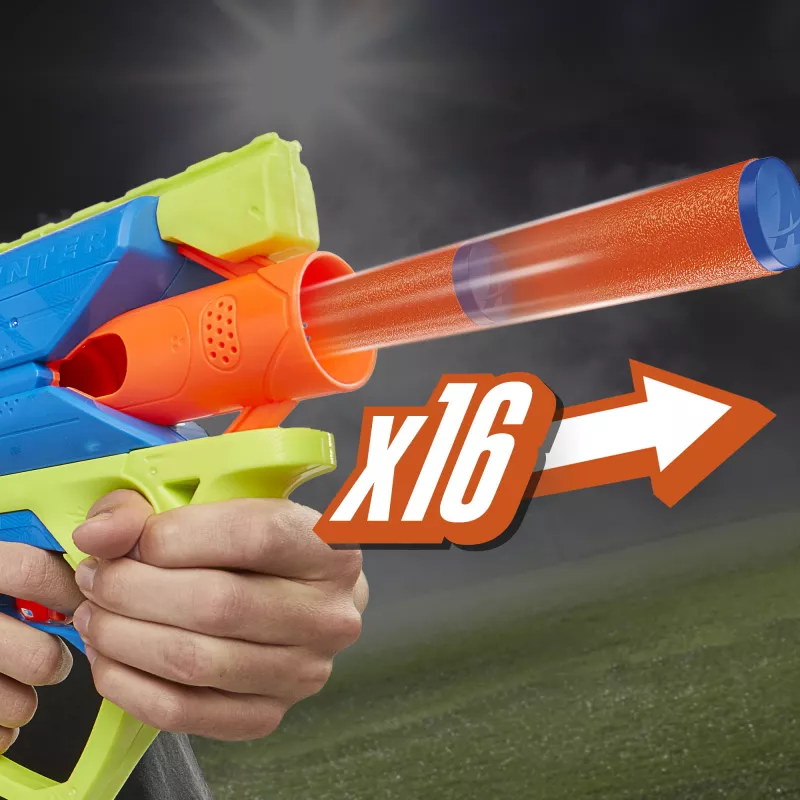 Žaislinis blasteris Nerf N Series Sprinter F8625 Mėlyna Žalia Oranžinė