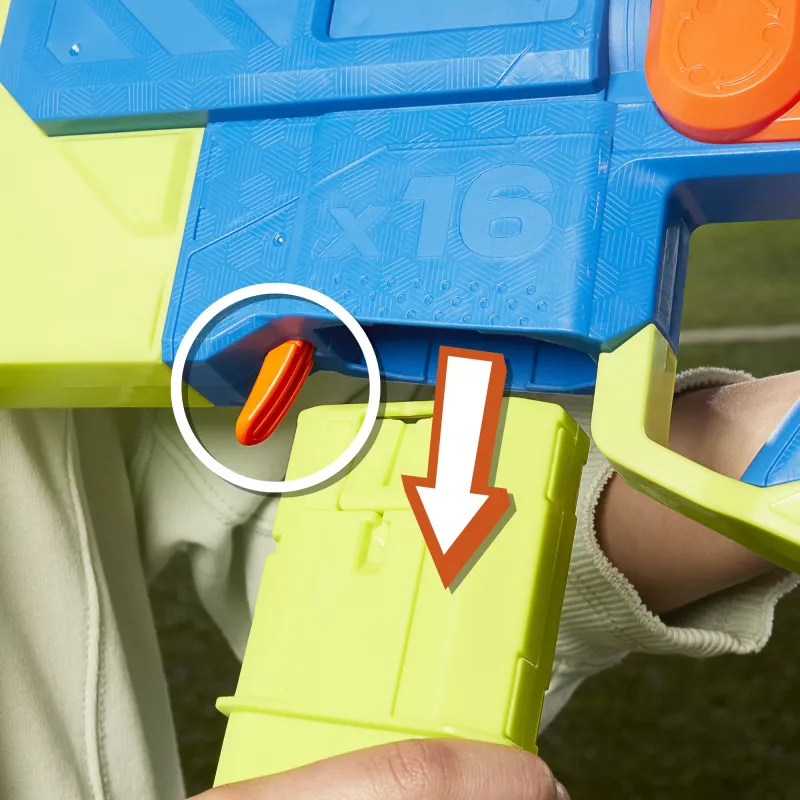 Žaislinis blasteris Nerf N Series Sprinter F8625 Mėlyna Žalia Oranžinė