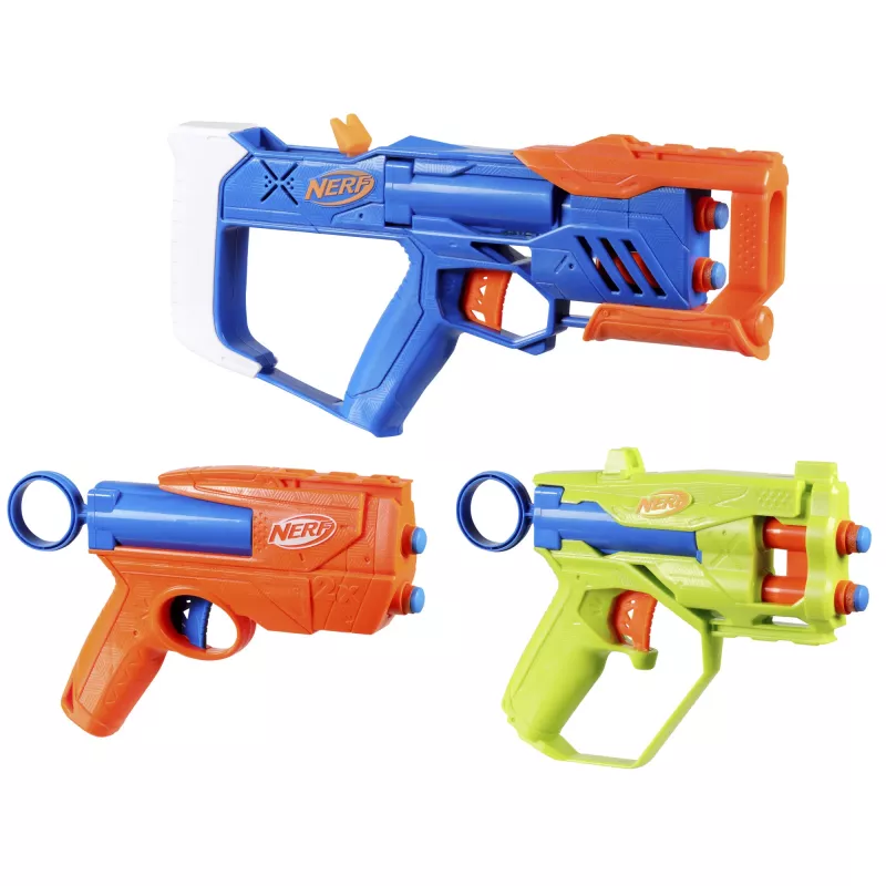 Nerf N Series Triple Action Pack – žaislinis šaudyklų rinkinys, 3 vnt., 8+ metų