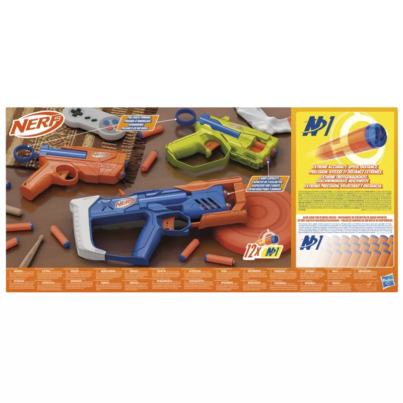Nerf N Series Triple Action Pack – žaislinis šaudyklų rinkinys, 3 vnt., 8+ metų