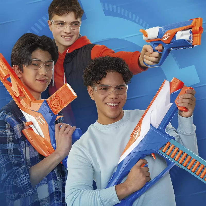 Nerf N Series Triple Action Pack – žaislinis šaudyklų rinkinys, 3 vnt., 8+ metų