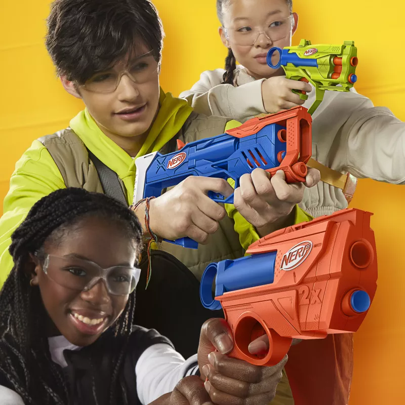 Nerf N Series Triple Action Pack – žaislinis šaudyklų rinkinys, 3 vnt., 8+ metų