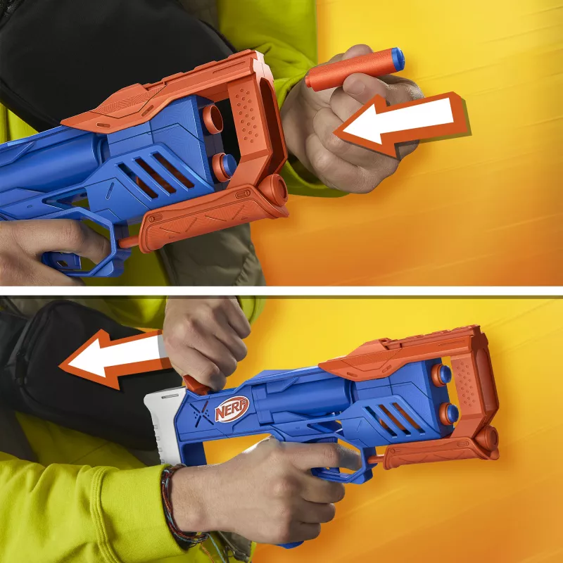 Nerf N Series Triple Action Pack – žaislinis šaudyklų rinkinys, 3 vnt., 8+ metų