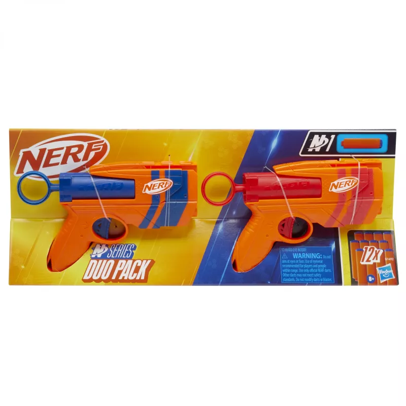 Žaidimų blasterių rinkinys NERF Playset Dual Pack N Series G1492 su 2 blasteriais ir putplasčio strėlėmis