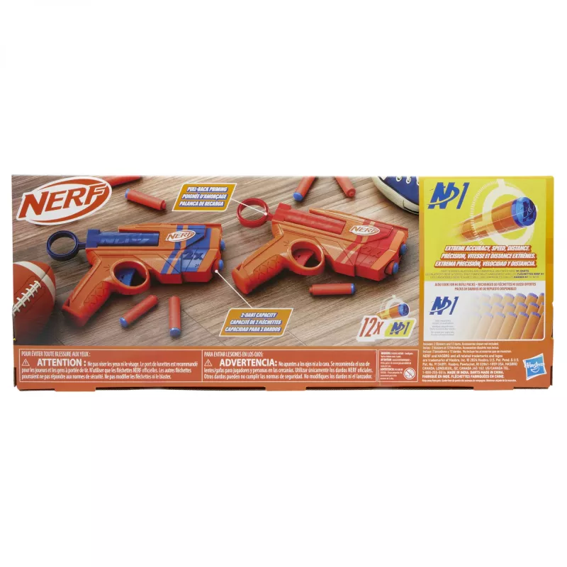 Žaidimų blasterių rinkinys NERF Playset Dual Pack N Series G1492 su 2 blasteriais ir putplasčio strėlėmis