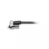 Kensington K:Laptop Lock MicroSaver 2.0 SK, raktinis, plieninis, juodas / sidabrinis
