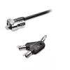 Kensington K:Laptop Lock MicroSaver 2.0 SK, raktinis, plieninis, juodas / sidabrinis
