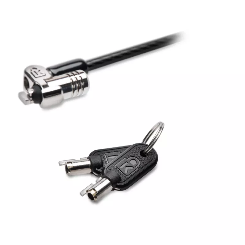 Kensington K:Laptop Lock MicroSaver 2.0 SK, raktinis, plieninis, juodas / sidabrinis