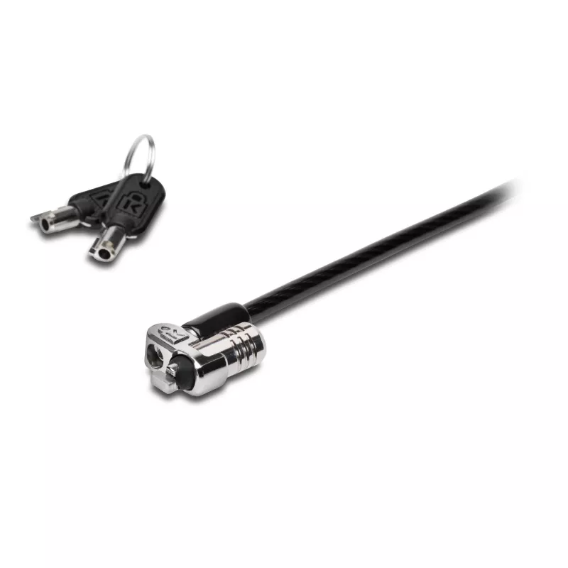 Kensington K:Laptop Lock MicroSaver 2.0 SK, raktinis, plieninis, juodas / sidabrinis