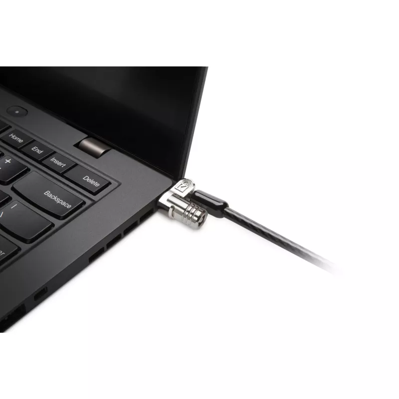 Kensington K:Laptop Lock MicroSaver 2.0 SK, raktinis, plieninis, juodas / sidabrinis