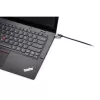 Kensington K:Laptop Lock MicroSaver 2.0 SK, raktinis, plieninis, juodas / sidabrinis