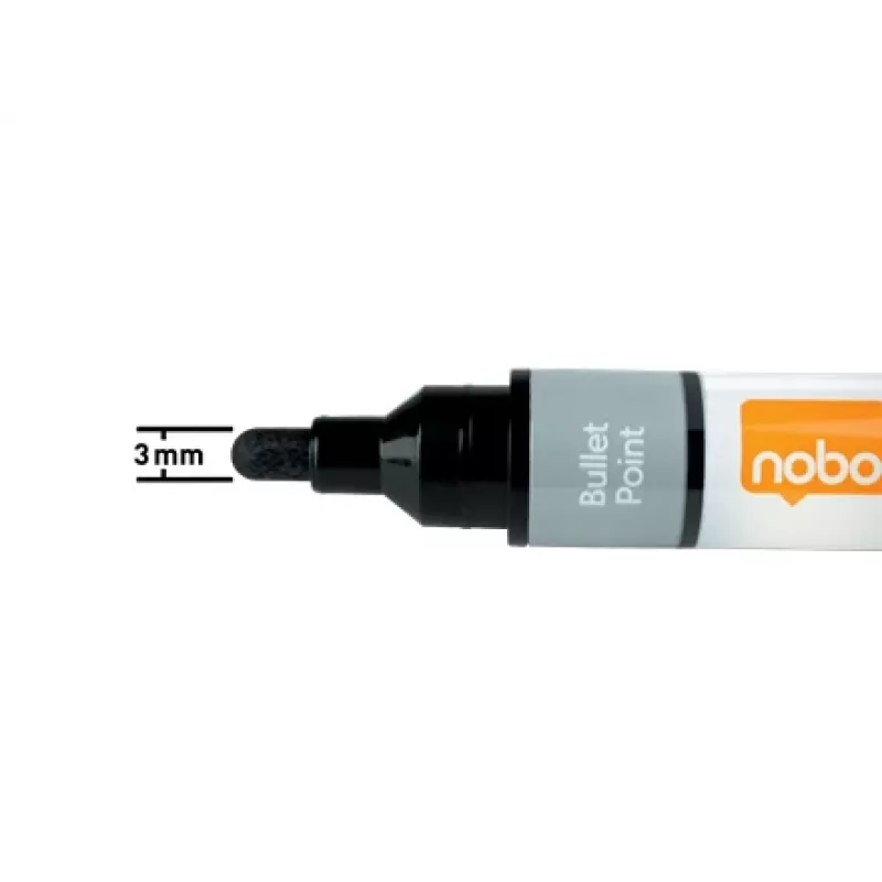 Nobo Liquid Ink rašikliai baltai lentai, 10 vnt.