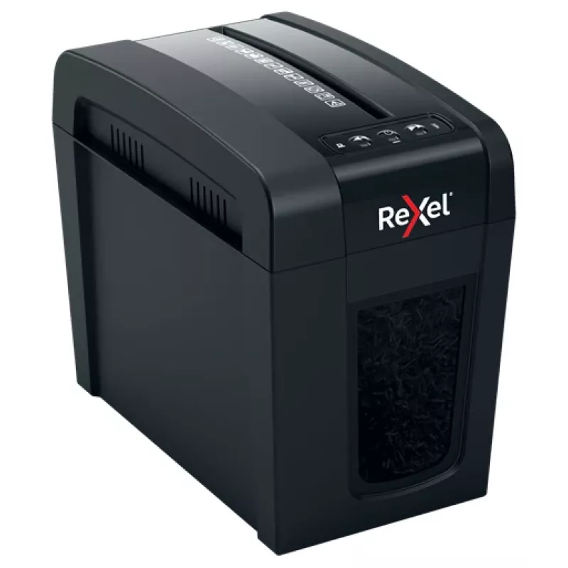 Rexel Secure X6-SL Whisper-Shred kryžminio pjovimo popieriaus smulkintuvas P4