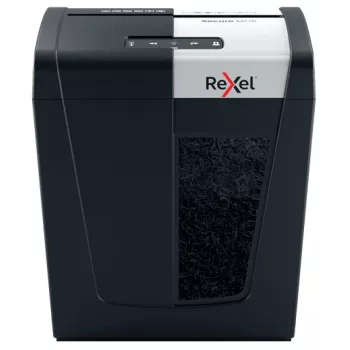 Rexel Secure MC6 Whisper-Shred mikro smulkinimo popieriaus smulkintuvas P5, 2 x 15 mm, 18 L, 175 lapų, 55 dB, mygtukai